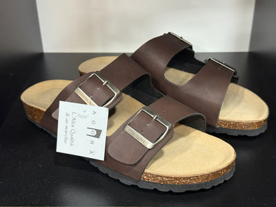 CIABATTA DOPPIA FIBBIA UOMO