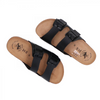 CIABATTA  POLO CLUB BERRY DOPPIA FIBBIA PLATFORM DONNA