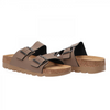 CIABATTA  POLO CLUB BERRY DOPPIA FIBBIA PLATFORM DONNA