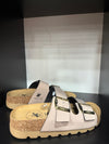 CIABATTA  POLO CLUB BERRY DOPPIA FIBBIA PLATFORM DONNA