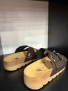 CIABATTA  POLO CLUB BERRY DOPPIA FIBBIA PLATFORM DONNA