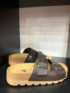 CIABATTA  POLO CLUB BERRY DOPPIA FIBBIA PLATFORM DONNA